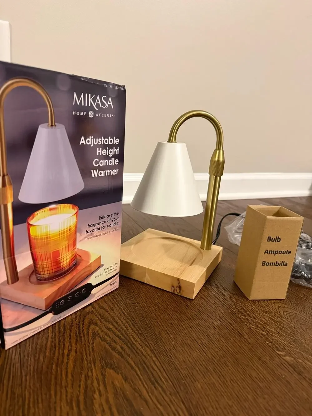 Mikasa Adjustable Height Candle Warmer